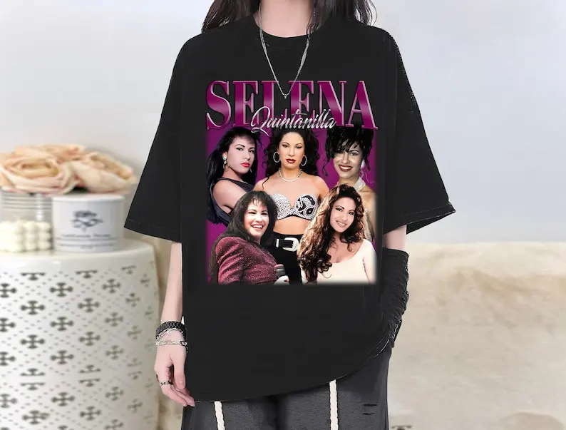 Selena Quintanilla T-Shirt,  Selena Quintanilla Tees, Vintage  Retro T-Shirt