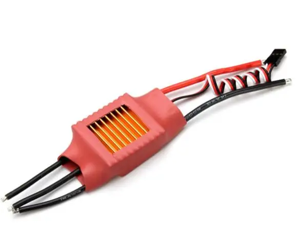 Red Brick 50A 2-7S HV OPTO UBEC 5V3A Brushless ESC Electronic Speed Control For Hobbywing Flyfun Flycolor BLS motor plane heli