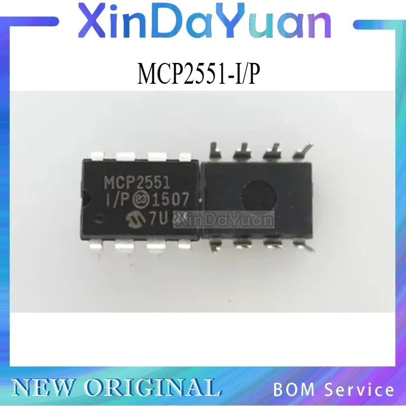 

5 шт. MCP2551-I/P DIP-8 MCP2551 трансивер шины CAN