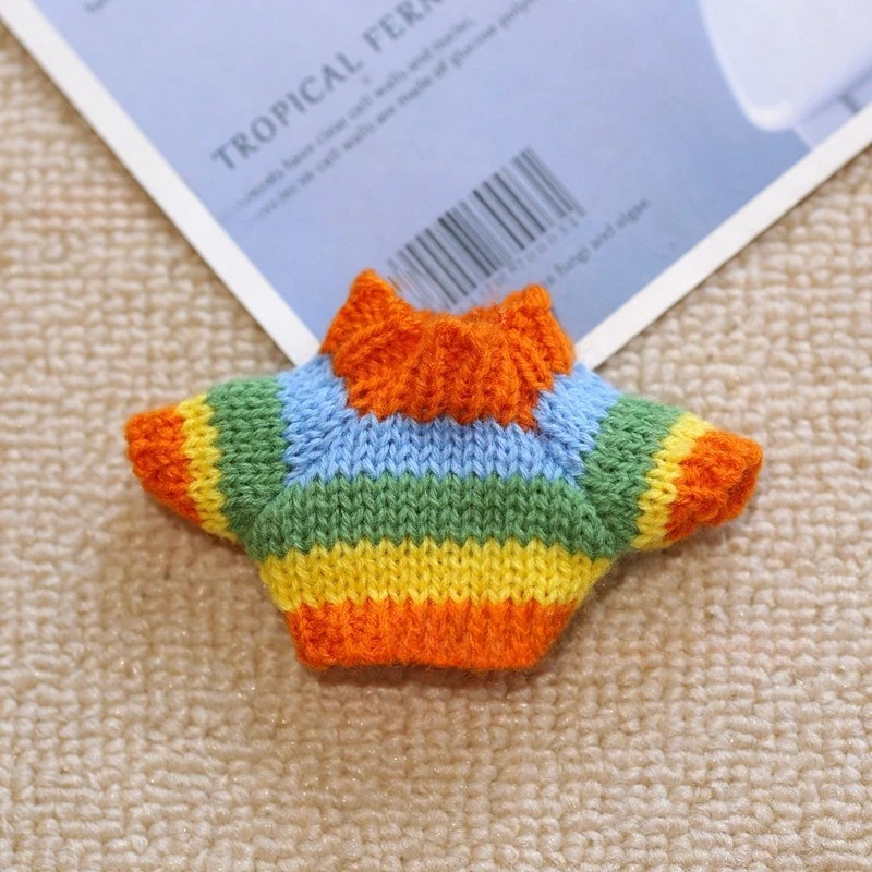 Ubranka dla lalek BJD 1/8, sukienki dla dziewczynek, makijaż, zabawki DIY, akcesoria, uroczy sweter z dzianiny, prezent, zabawka