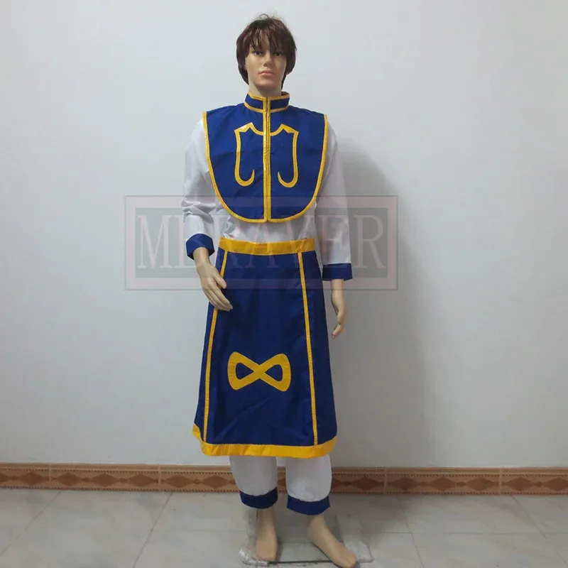 

Kurapika Cos Рождественская вечеринка Хэллоуин униформа наряд косплей костюм на заказ любой размер