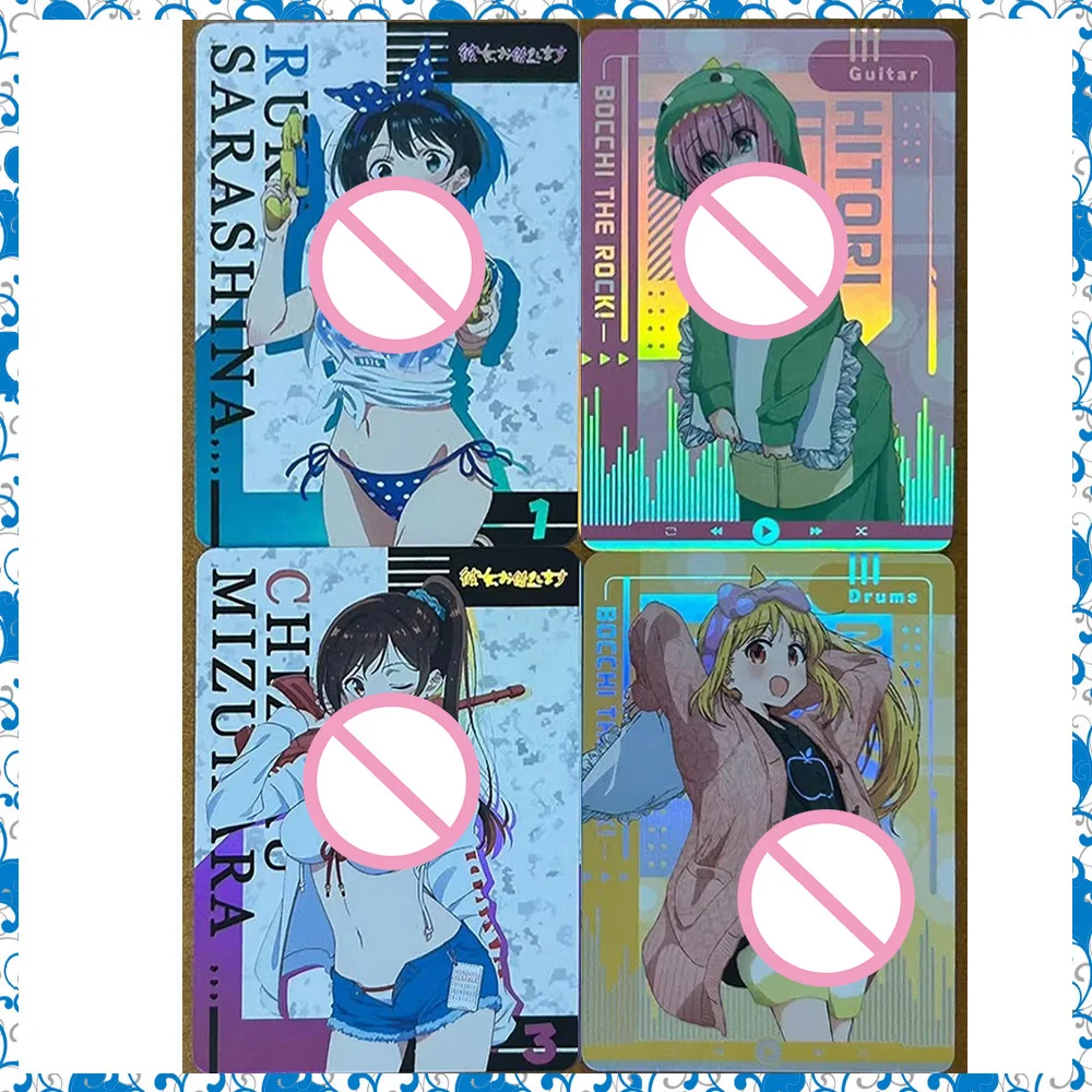 

Nakano Miku Uesugi Raiha, 4 шт./компл., аниме «История богини», «сделай сам», ACG, подарок на Рождество, день рождения, игры для мальчиков, игрушки, коллекционные карты