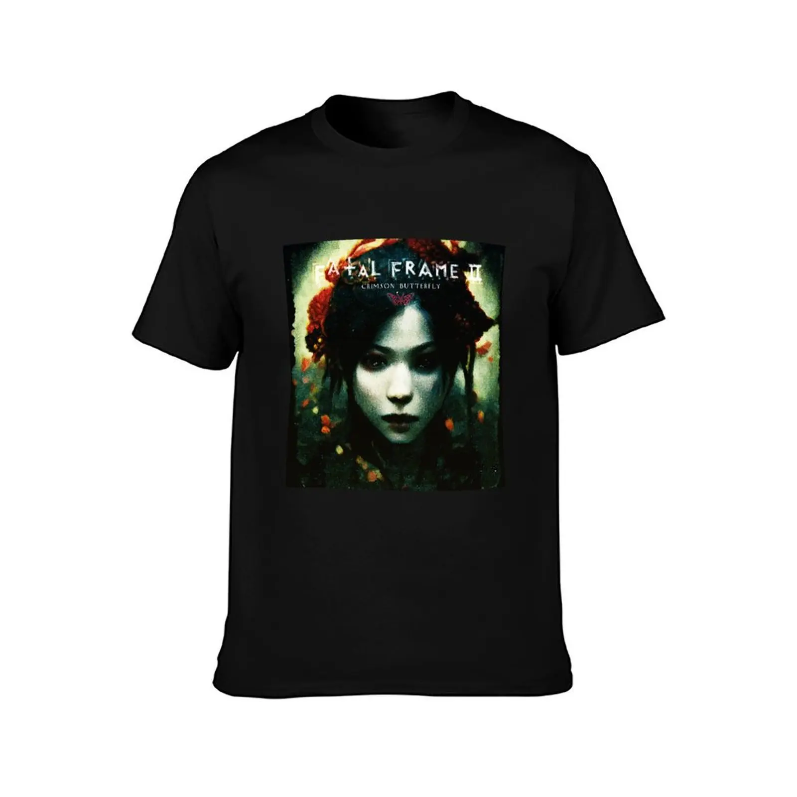 Fatal Frame 2 Original Poster Design T-Shirt cotton t shirts high quality T-Shirt