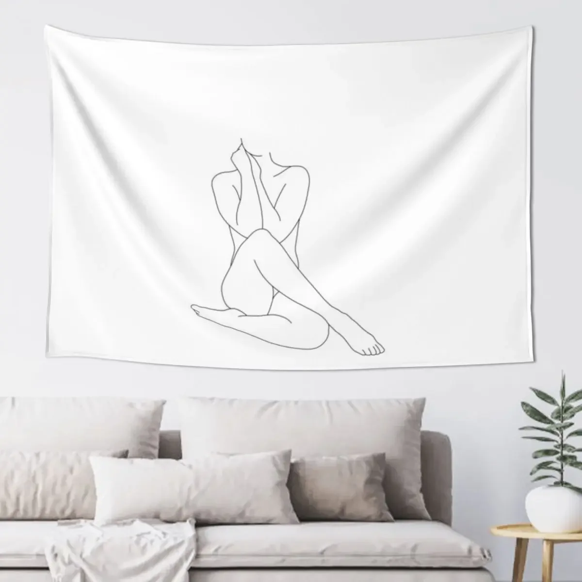 

Nude figure illustration - Georgia Tapestry Room Aesthetic Tapete For The Wall Aesthetic Home Decor Tapestry