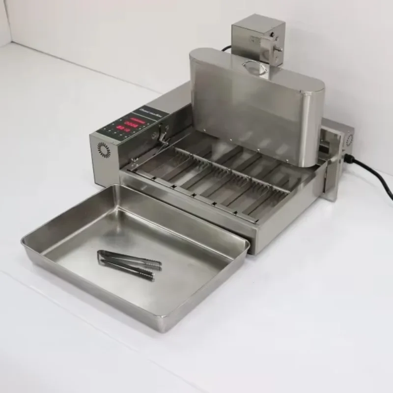 electric automatic 6 rows mini donut machine automatic donut making machine donut maker hot sale comercial machine