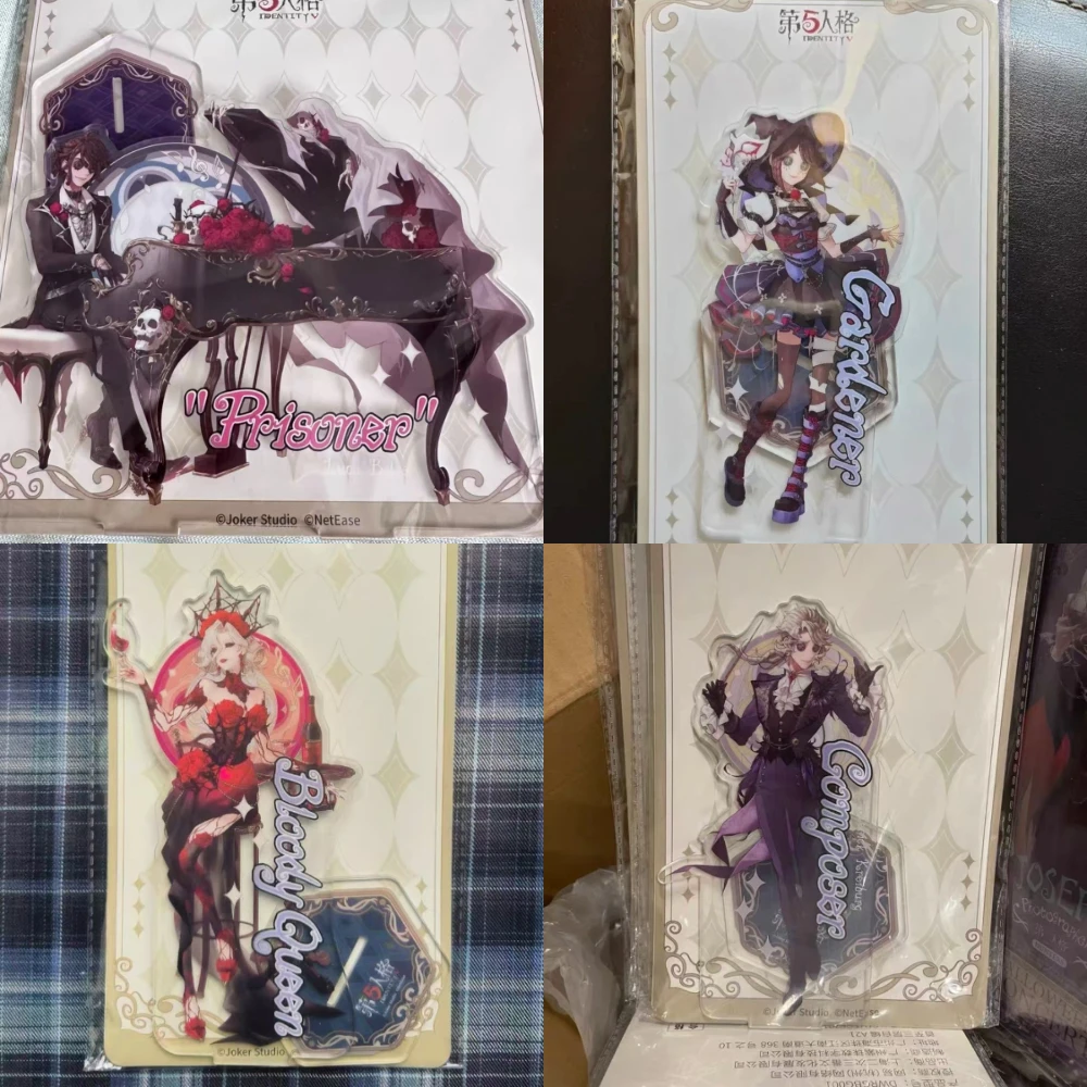 Game Identity V Concert Acrylic Plaque Keychain Role Play Prisoner Composer Red Lady Joseph Desktop Ornament Decor Fans Gift