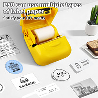 Marklife P50 Wireless Mini Portable Printer - Smart Label Printer - Mobile Phone - Thermal Paste Label Maker - Production Machin