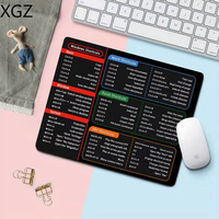 small mouse pad Microsoft Word Excel special natural rubber keyboard shortcuts non-slip base pads laptop desktop computer mats