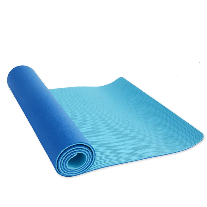 Wholesale Custom Logo Design Light Weight Extra Thick 8mm 10mm Exercise Eco Friendly Non Slip TPE Foam Yoga Mat