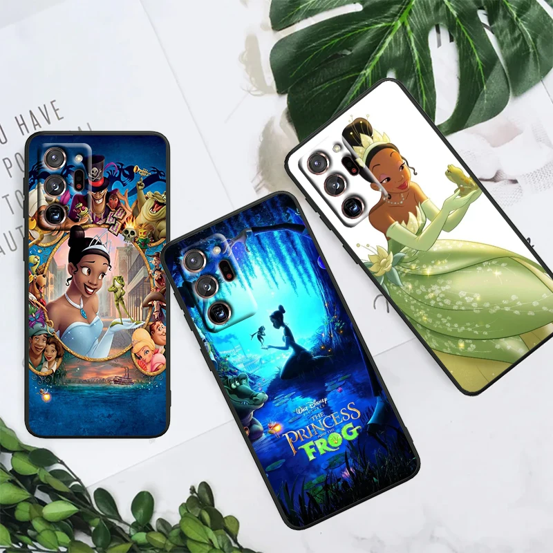 

Princess And Frog Disney Cute For Samsung Note 20 10 Ultra Plus A31 A14 A12 A70 A34 A25 A04 A05 A15 A24 5G Black Cover