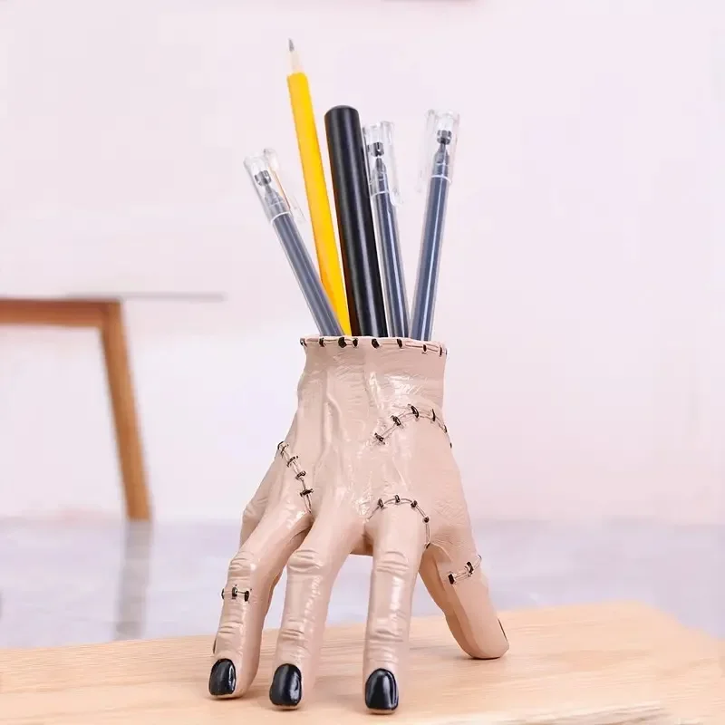 

Creative Resin Flowerpot Halloween Funny Home Pen Holder Decoration Succulent Potted Plant Palm Storage Box