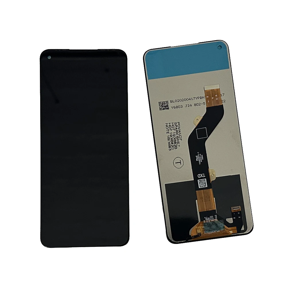 Montaje de pantalla táctil LCD para Tecno Spark 6 KE7, reparación, piezas LCD