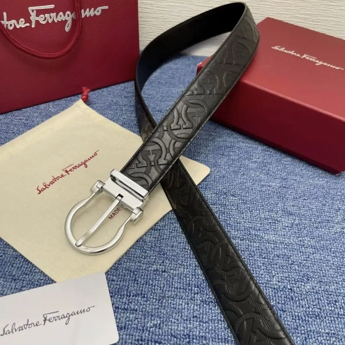 

Новый классический мужской ремень Fila из натуральной кожи премиум-класса, стильный, универсальный, повседневный, деловой поясной ремень из воловьей кожи