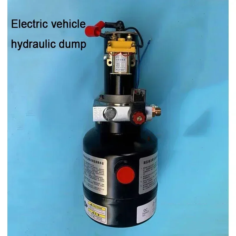Pièces de Modification hydraulique de décharge, Kit d'auto-déchargement hydraulique, levage de commande électrique, Tricycle électrique
