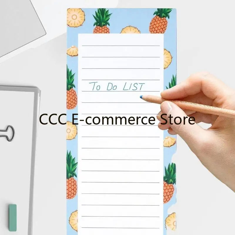 8 Pcs Sticky Note Notepads Grocery List Magnet Pad for Office R58A