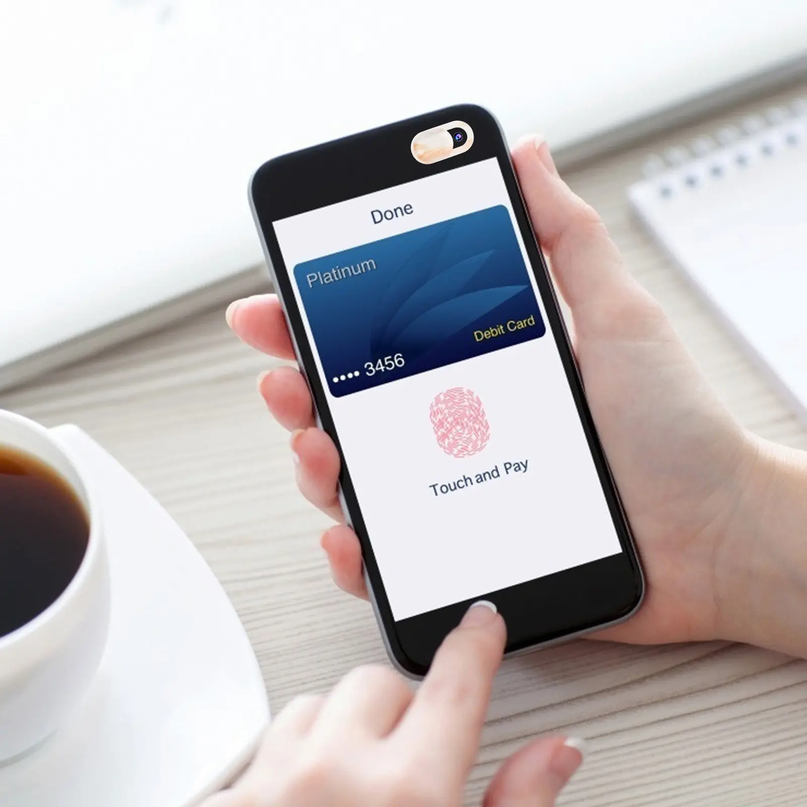 

Набор из 6 ультратонких сдвижных защитных накладок для веб-камер ноутбуков и телефонов из ABS-пластика