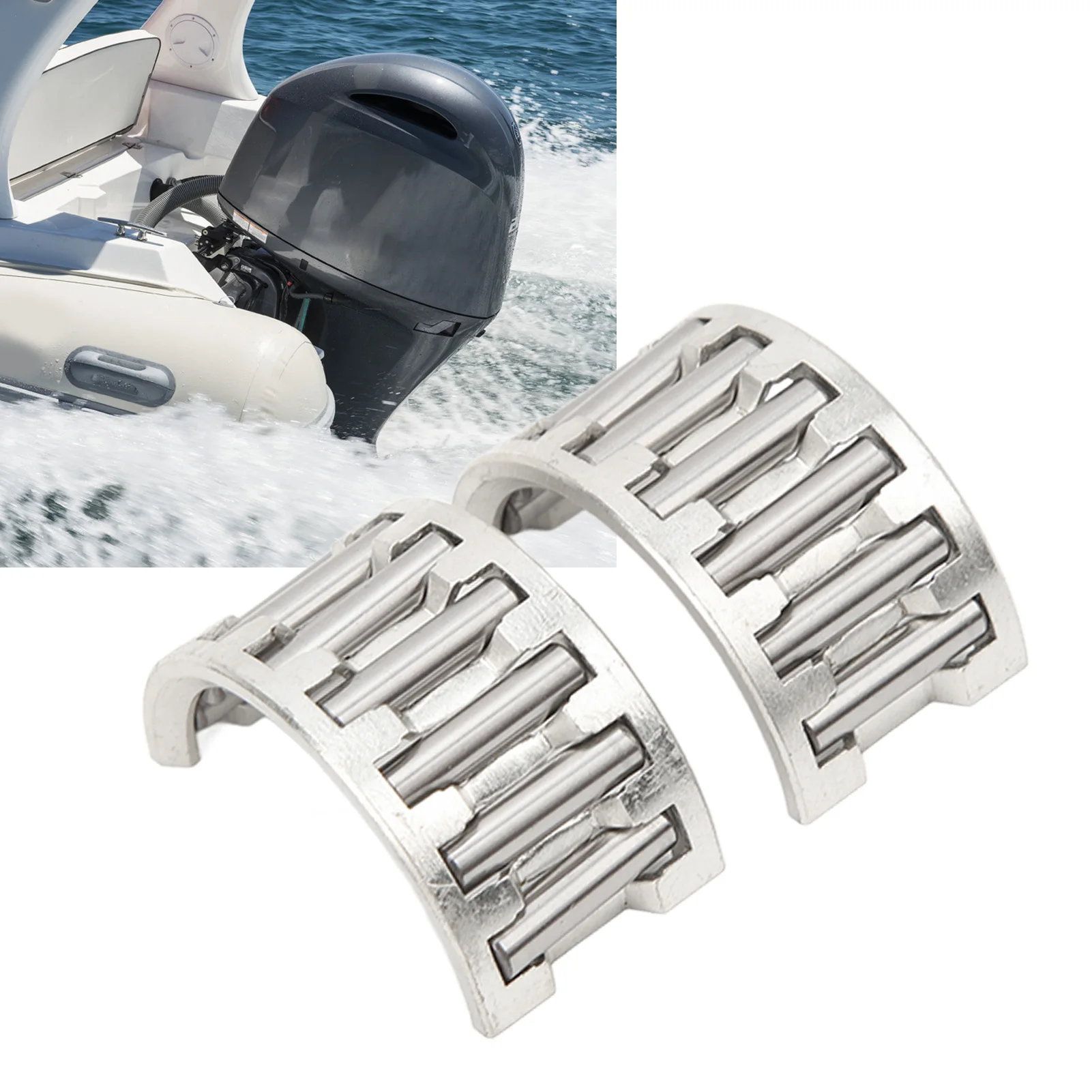 

Outboard Caged Rod Bearing Metal Alloy OEM Standard 388344 for Johnson Evinrude 20HP to 75 HP