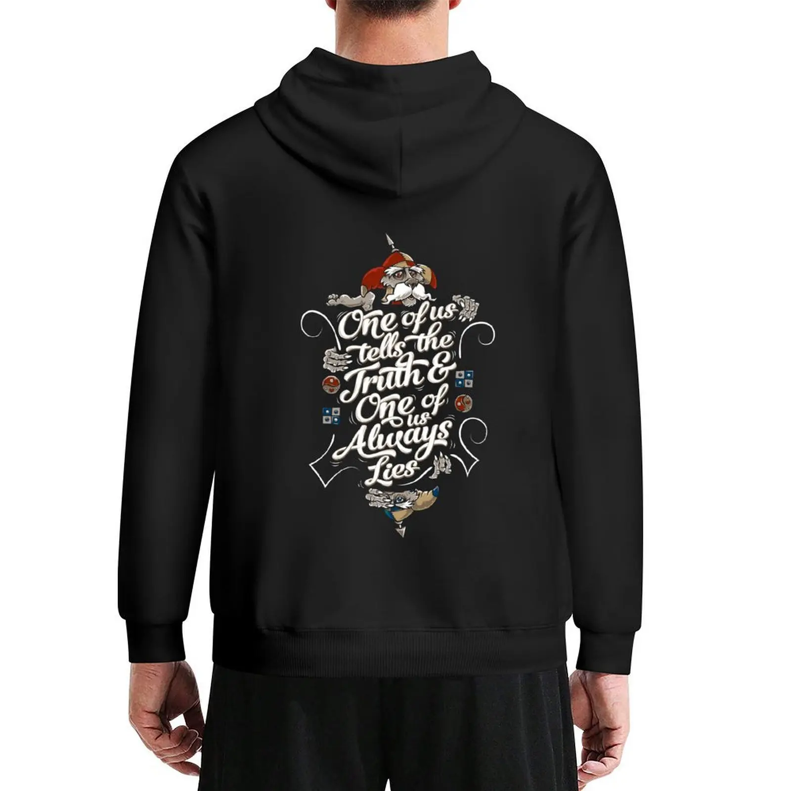 

The Riddle Hoodie korean autumn clothes mens clothing anime clothes anime clothing hoodie oversize