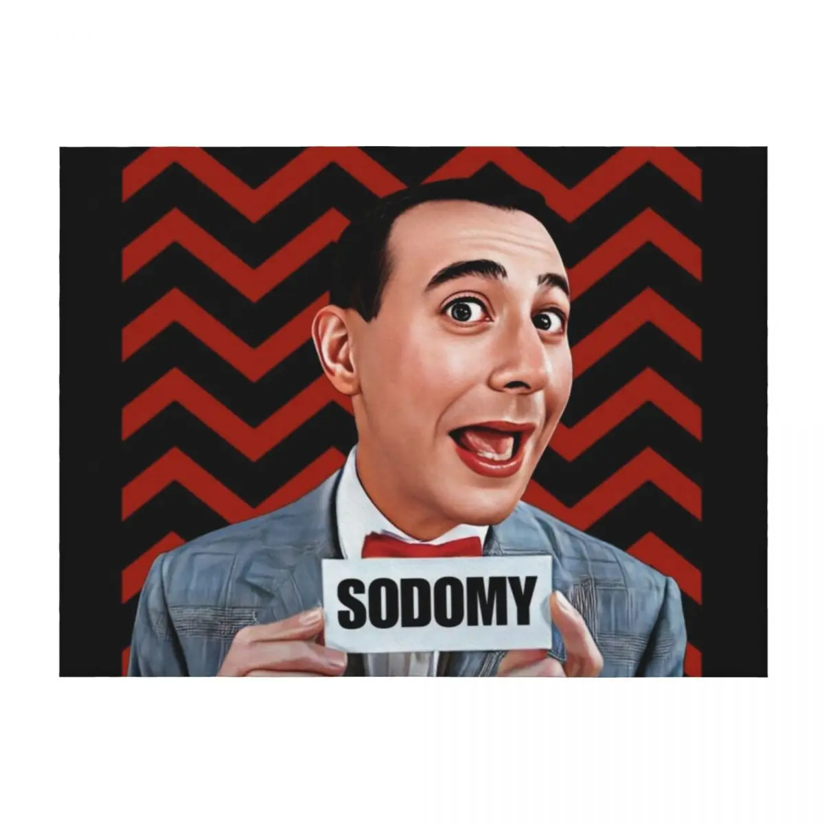 

Pee Wee Herman- Sodomy Throw Blanket Luxury for sofa For Sofa Thin Extra Large Throw Blankets