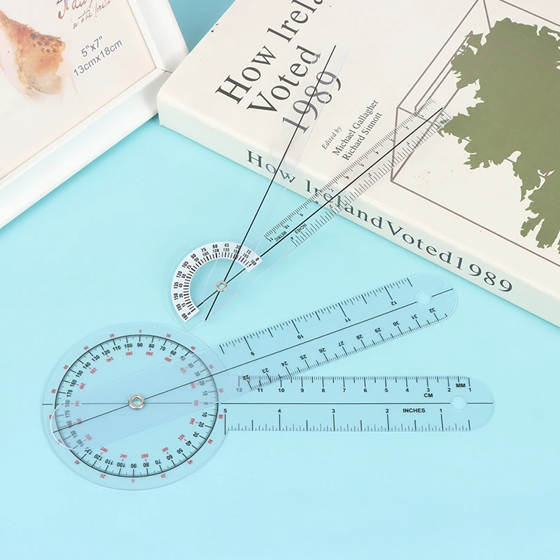 6/8 Inch Goniometer Rule Medical Joint Ruler Calibrated Orthopedics Angle Rule To Measure Joint Angles For Physical Therapists