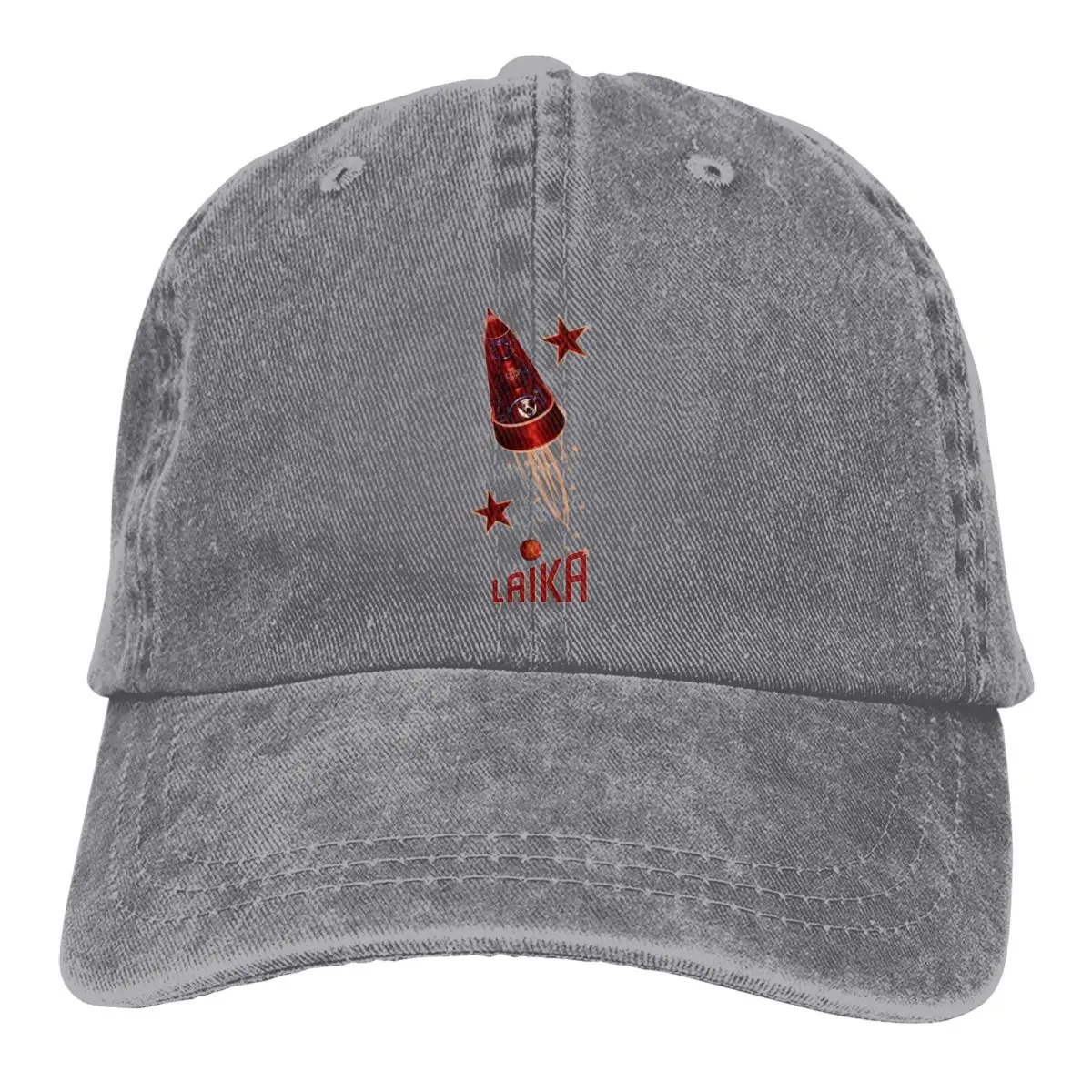 Laika The CCCP Super Soviet Space Rocket Dog Baseball Cap Men Hats Women Visor Protection USSR Union of Soviet Socialist Caps