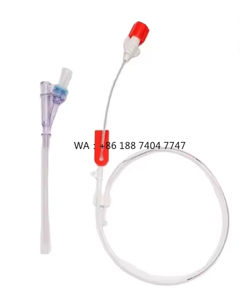 catheter-arteriel-a-lumiere-unique-en-pu-avec-extension-de-fil-guide-sterile-jetable-14g-22g-24g
