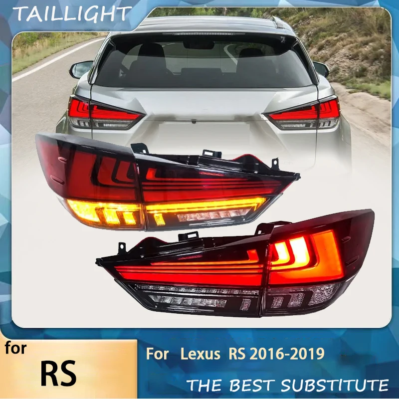 Clear Lens LED Tail Lamp and Turn Signals Assembly for Lexus RS RX300 RX350 2016-2019 New Condition