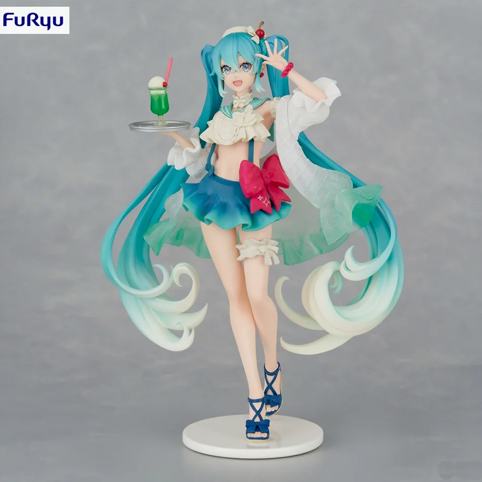 Nuevo Hatsune Miku figura de Anime juguetes figura creativa SweetSweets MIKU Kawaii dibujos animados PVC figura de acción modelo muñecas regalo de cumpleaños