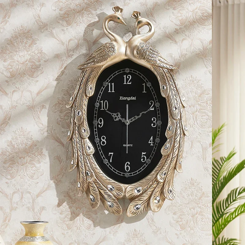 Interior Digital Wall Watch Living Room Creative Bathroom Bedrooms Wall Clocks Aesthetic Restaurant Living Room Reloj Home Decor