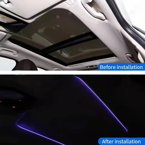 Светодиодная Подсветка Потолка Для BMW 3/4/5 Серии G20 G30 G01 G05 X3 X4 X5 X6 X7 IX3 GT7: Комплект Для Модернизации Панорамн...