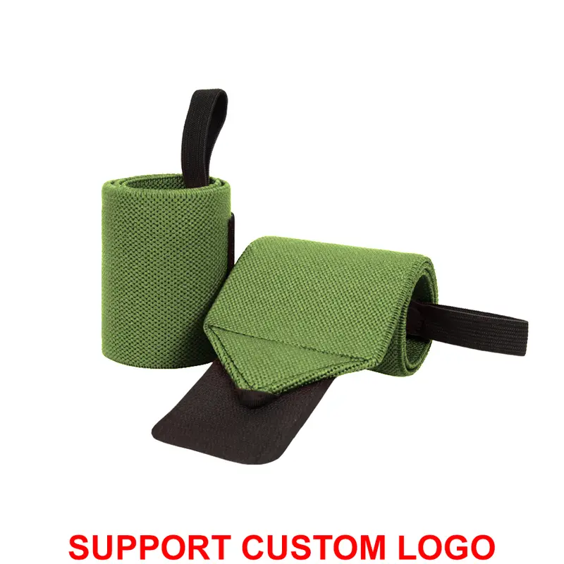 1 Pair Wristband Wrist Support Brace Straps Extra Strength Weight Lifting Wrist Wraps Bandage Fitness Gym Training Custom Logo - Image 18