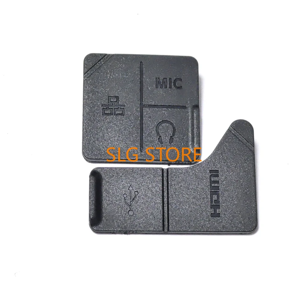 جديد لنيكون Z9 Comera USB المطاط غطاء USB GPS MIC HDMI غطاء متوافق مع المكونات الجلدية (مجموعة واحدة من 2)