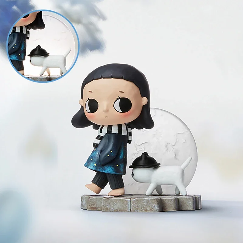 

POPMART Nyota I AM THE SEASONS Series Blind Box Mystery Box Caixa Sorpresa Girls Anime Figures Cute Model Birthday Gift