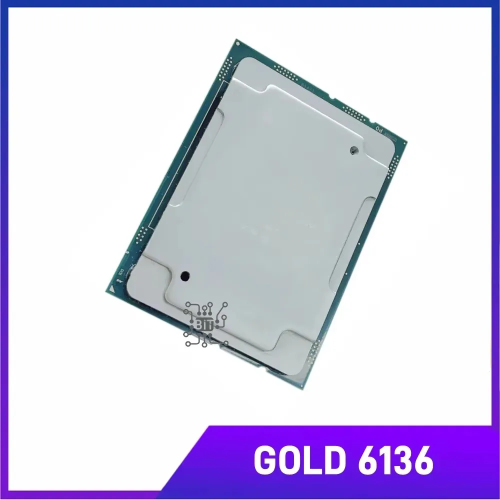 GOLD 6136 3.2GHz 24.75MB Smart Cache 8-Cores 16-Thread 130W LGA3647 GOLD6136