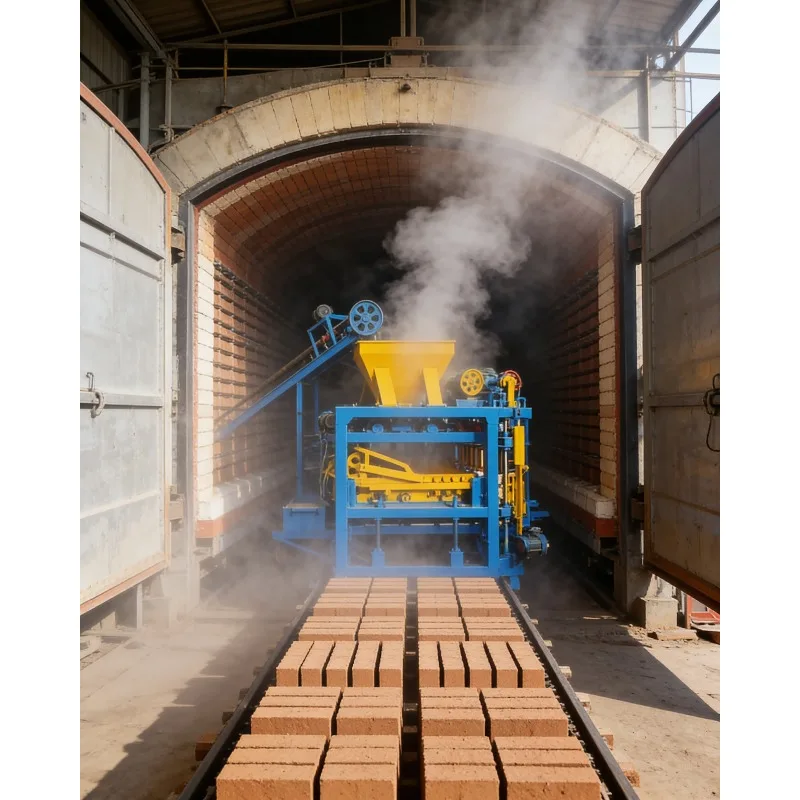 High Pressure Hydraulic Interlock Brick Machine | Automatic Concrete Cement Brick Making Line | 220V/380V Customizable Voltage
