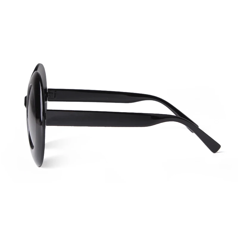 Fashion Oversized Round Sunglasses Women Luxury Brand Designer Vintage Clear Pink Leopard Frame Circle Shades Sun Glasses Female image 5