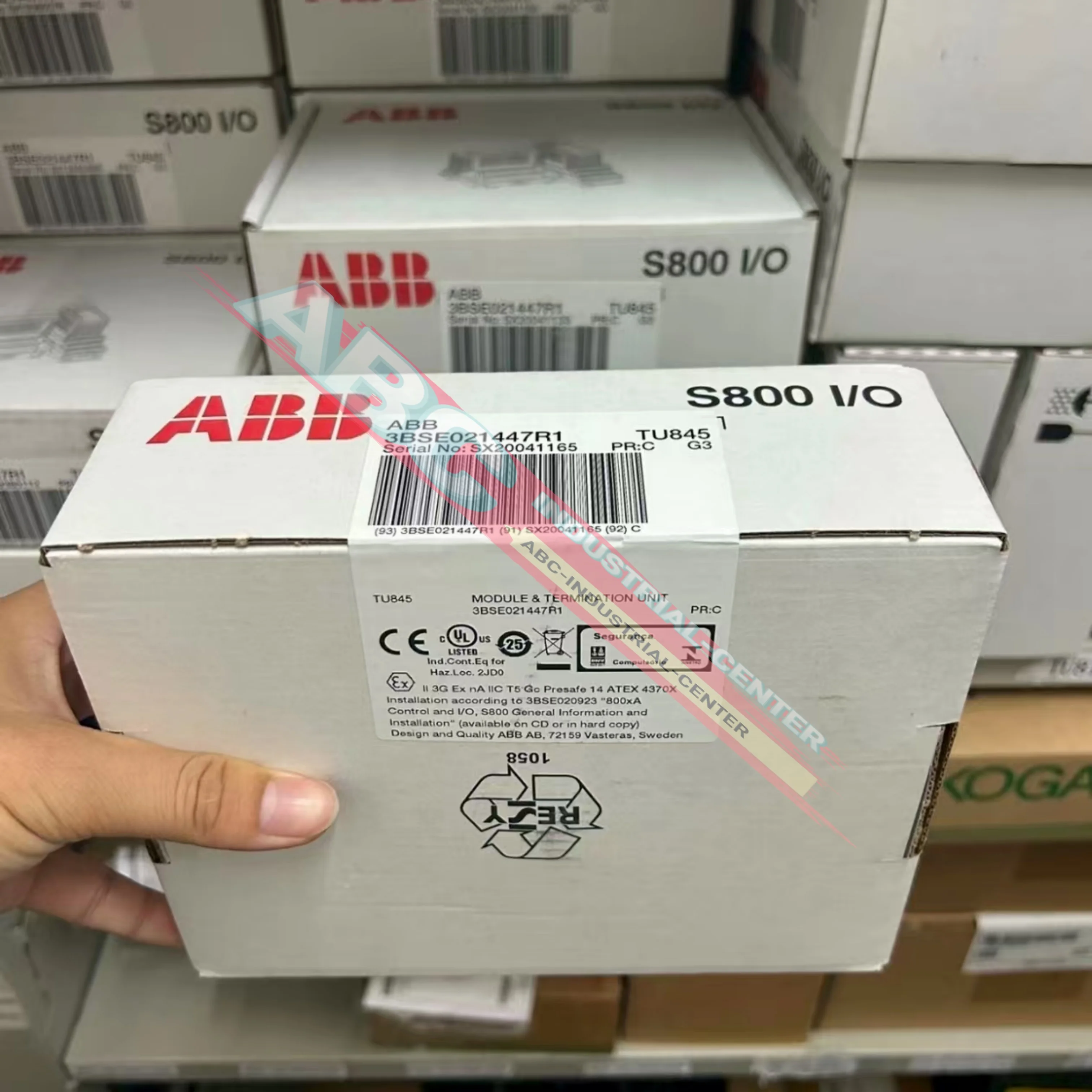 

TU845 3BSE021447R1 brand new PLC module base