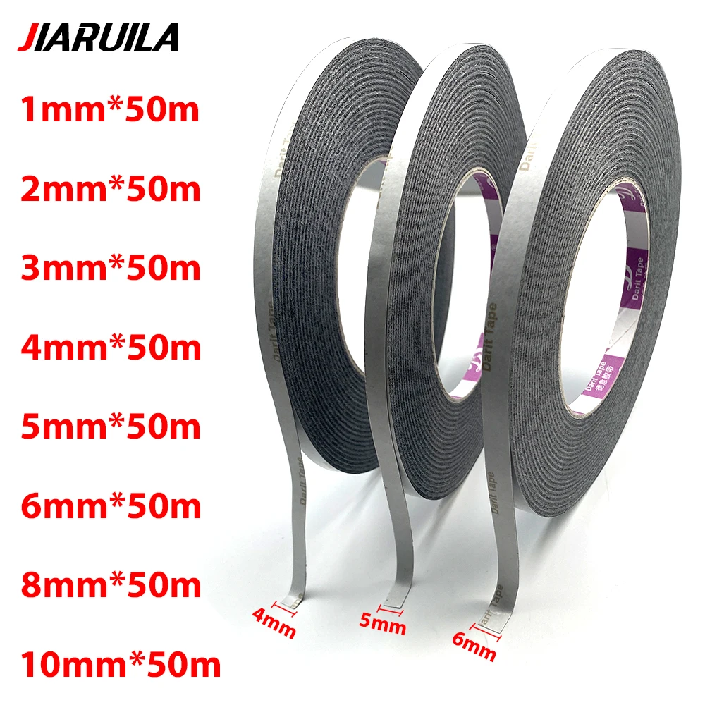 1mm - 10mm*50m Double Sided Phone Repair Adhesive Tape, Heat Resistant, Repair Strong Sticker for Cell Phone Touch Screen Repair