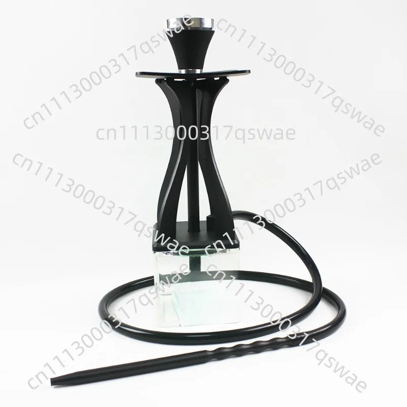 Acrylic hourglass pot, simple set, includes hose and bowl