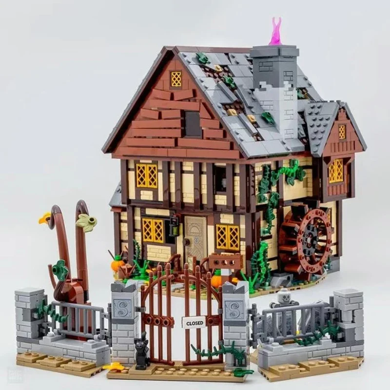 2316pcs New Ideas compatible 21341 The Sisters Cottage Large building blocks Wooden house Toys For Kids Birthday Gift