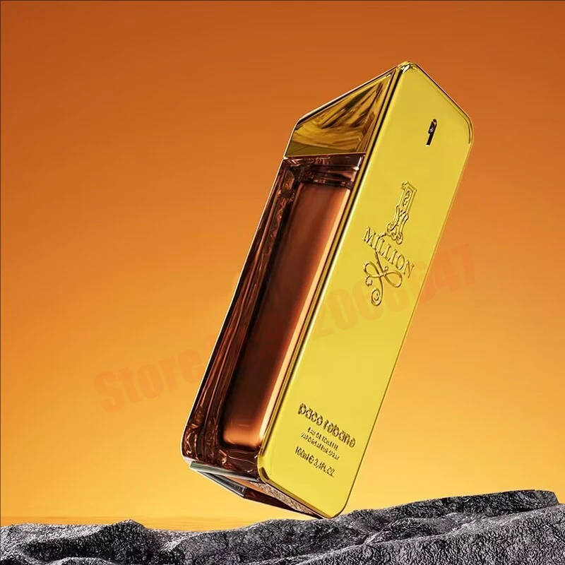 100ml Original Million Gold Hombre Perfume Lasting Strong Masculine Men Taste Strong Spicy Pheromone Cologne Body Spray