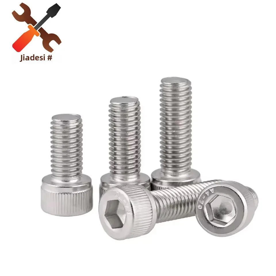 M6 M8 M10 M12 304 Stainless Steel Allen Hexagon Ultrathin Head Bolt Hex Socket Ultra Thin Flat Wafer Head Screw  Description:304