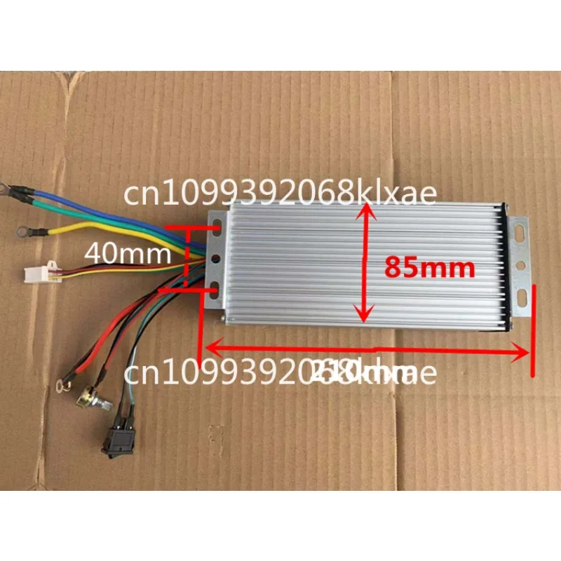 DC12V-24V Brushless Motor Controller, High Power, Brushless Motor Driver 800W 40A