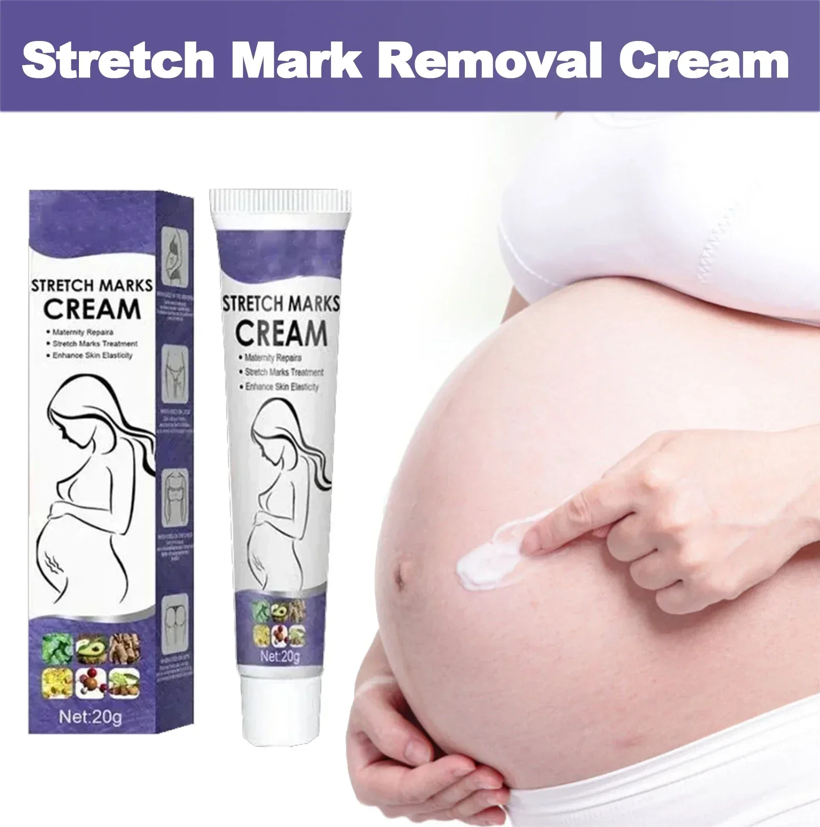 Stretch Mark Removal Cream Postpartum Repair Cream For Pregnant Women Obesity Mark Growth Mark Thigh Tightening