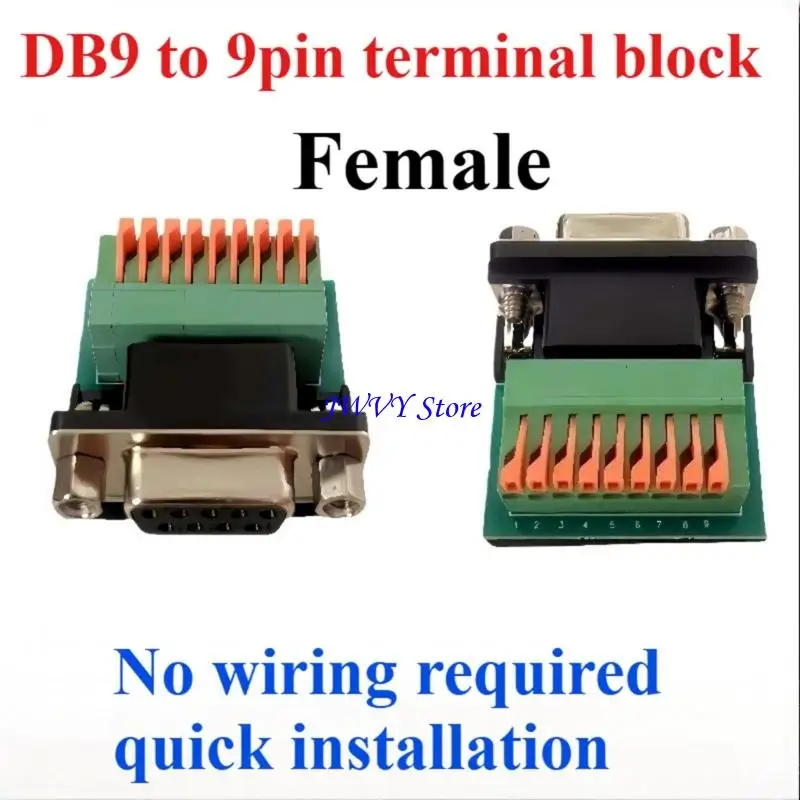 573A Robusted DB9pin Male/Female To RS485 RS422 Adapter For Secure Connection In Automation And Monitoring Systems