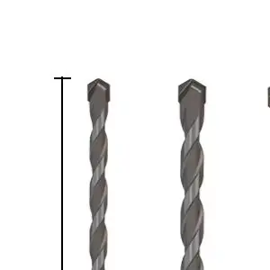 Carbide-Tipped Triangle Drill Bits 5PCS Hex Shank for Multi Material Use Including For Wood Concrete Marble Brick Vitrified
