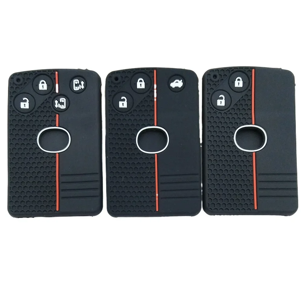 Silicone Car Remote Key Case Cover Fob for Mazda 3 5 6 8 CX-7 X7 CX9 RX8 RX-8 Miata MX5 Verisa Premacy Keyless Shell Jacket