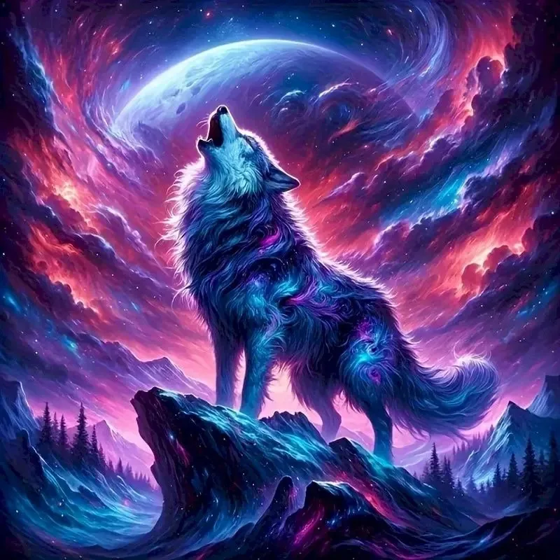 

500 Pieces Jigsaw Puzzle Wolf Animal Jigsaw Puzzle Educational Toy for Kids Children 's Games Christmas Gift