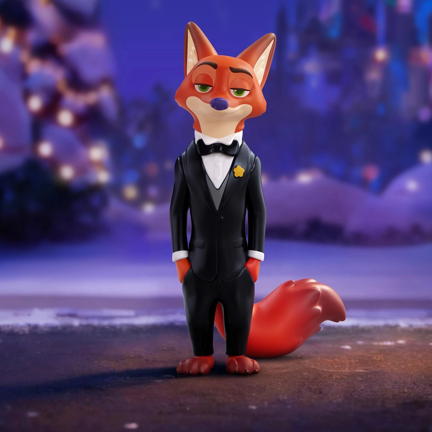 Disney zootopia 2 aventura série caixa cega móvel judy & nick figuras filme oficial colecionável presente edição caixa cega série