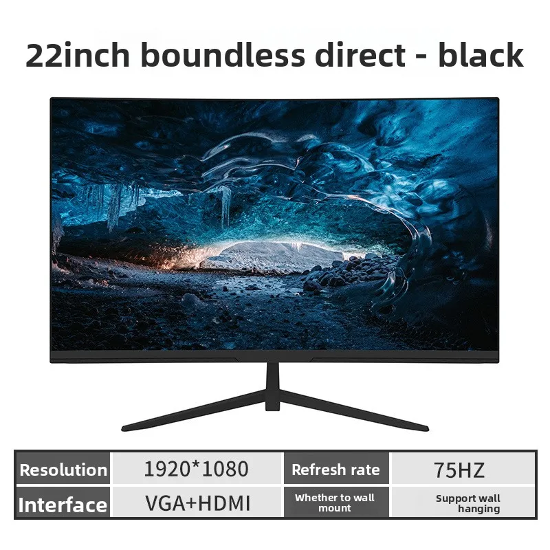 Fotografia 5: Monitor de computador desktop 24 polegadas 27 polegadas 2K4K game office tela LCD 165HZ e-sports